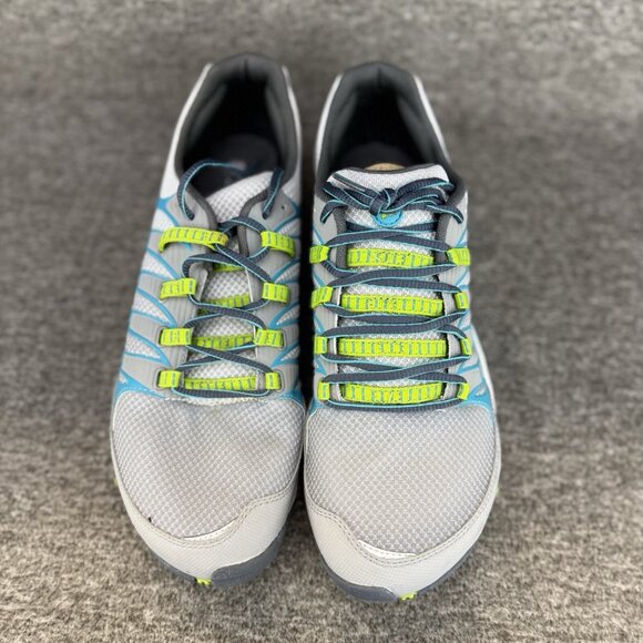 ✅Merrell Allout Fuse Trail Running Shoes Womens Size 11 Sleet/Lime J06324 *STAIN - Picture 9 of 13